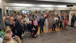 Vernissage exposition Les peintres du hasard . Invitée Sylvie LOUDIERES plasticienne mai 2025