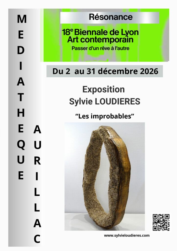 Expo Sylvie LOUDIERES Résonance BIENNALE LYON 2026